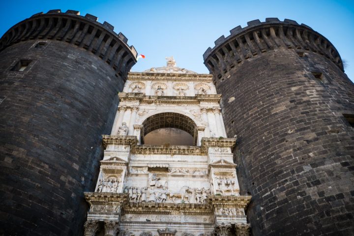Highlights of Naples - The Caste entrance