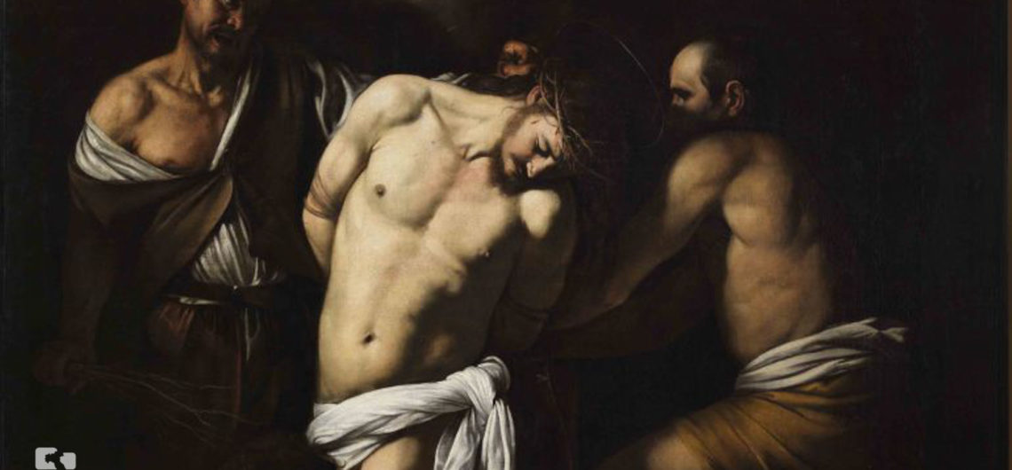 Caravaggio Napoli - One of the paintings exposed