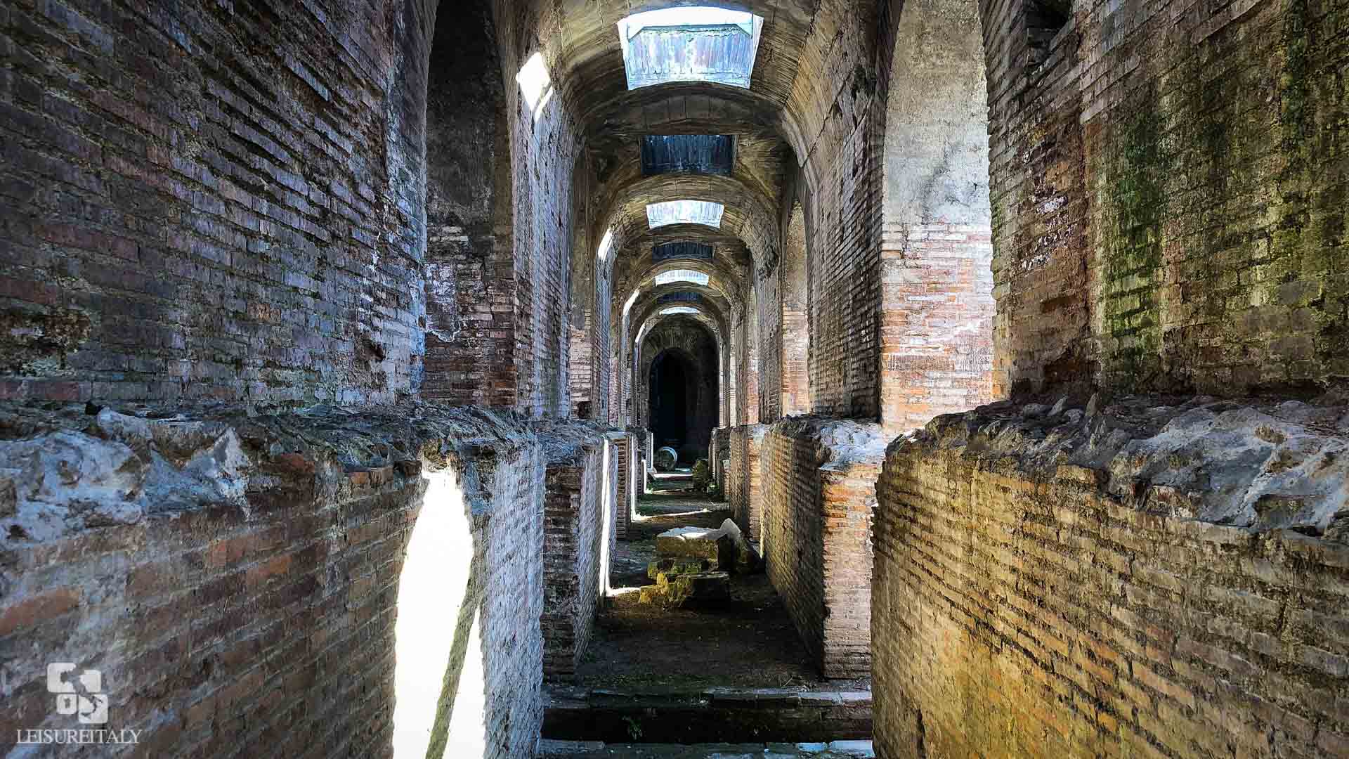 Amphitheatre of Capua inside