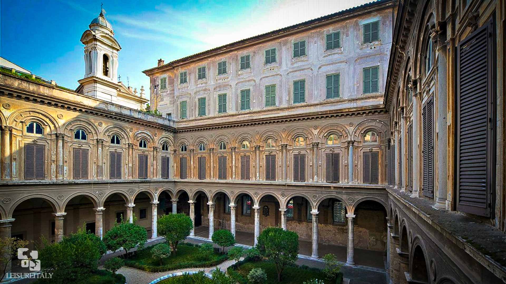 Doria Pamphilj Gallery - The Courtyard of the Palace