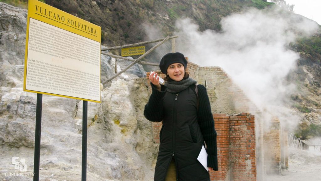 Visit Mount Vesuvius the Solfatara active volcano in the Phlegraean Fields